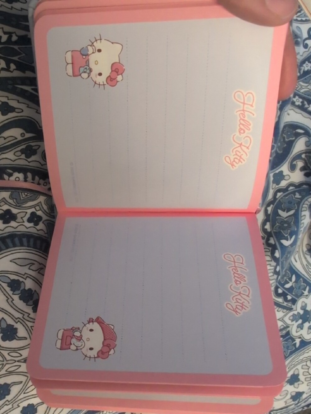 Back To School Hello Kitty Note Pad - Picture 3 of 5